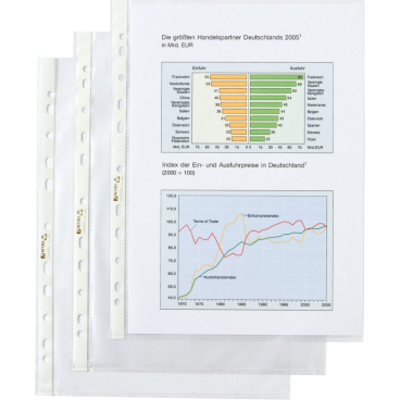 Prospekthüllen A4 110my glasklar VE=10 Stück Prospekthüllen A4 110my glasklar VE=10 Stück - Bild-Darstellung des Produktes 1