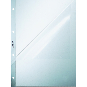 Prospekthülle A4 120my PP genarbt oben und seitlich offen Prospekthülle A4 120my PP genarbt oben und seitlich offen - Bild-Darstellung des Produktes 1