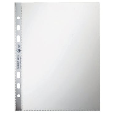 Prospekthülle Standard A5 PP glasklar 0,08 mm dokumentenecht farblos 100 St. Prospekthülle Standard A5 PP glasklar 0,08 mm dokumentenecht farblos 100 St. - Bild-Darstellung des Produktes 1
