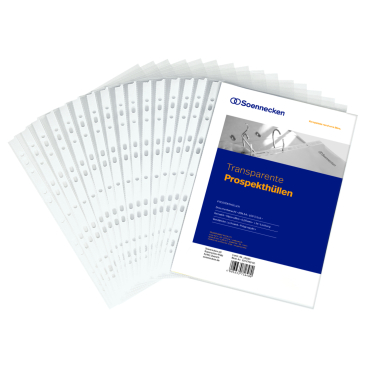 Prospekthülle 1806 DIN A3 PP transparent 10 Stück Prospekthülle 1806 DIN A3 PP transparent 10 Stück - Bild-Darstellung des Produktes 1