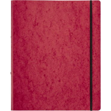 Ringbuch A4 Gummizug rot Pressspan 2 Ringe 16mm Ringbuch A4 Gummizug rot Pressspan 2 Ringe 16mm - Bild-Darstellung des Produktes 1
