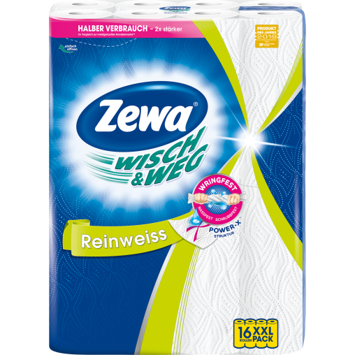 Zewa Wisch & Weg Küchenrolle Reinweiss