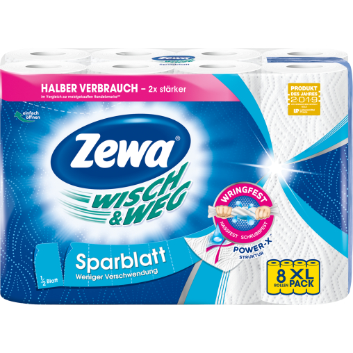 Zewa Wisch & Weg Küchenrolle Sparblatt