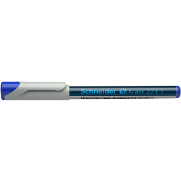 Schneider Maxx 221 S Universalmarker non- permanent 1 Packung = 10 Stück, blau - Bild-Darstellung des Produktes 1