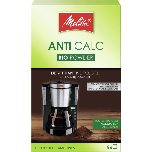 Melitta® ANTI CALC Bio Pulver für Filterkaffeemaschinen