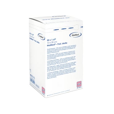 MaiMed® Pad Saugkompressen steril Größe: 10 x 10 cm - Bild-Darstellung des Produktes 1