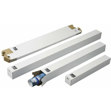 Versandhülse Viereck 500x65x65mm weiß Versandhülse Viereck 500x65x65mm weiß - Bild-Darstellung des Produktes 1