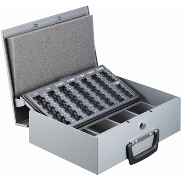 EURO-Geldtransportkassette mit Schloss 355x275x102mm anthrazit EURO-Geldtransportkassette mit Schloss 355x275x102mm anthrazit - Bild-Darstellung des Produktes 1