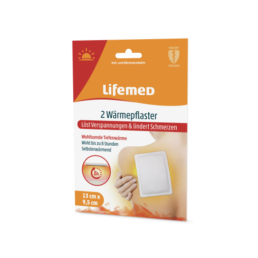Lifemed® Wärmepflaster, 9,5 cm x 13 cm