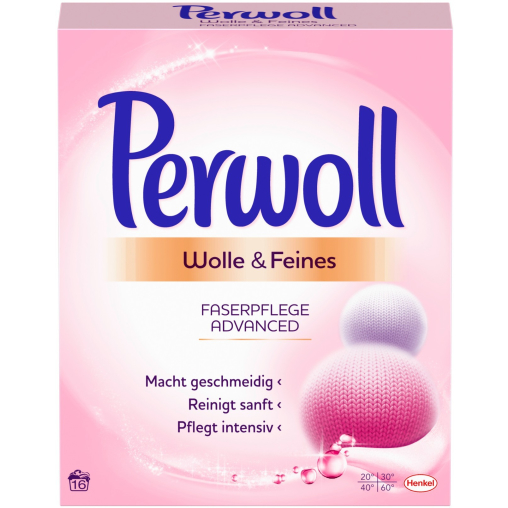 Perwoll Wolle & Feines Faserpflege Advanced Waschpulver