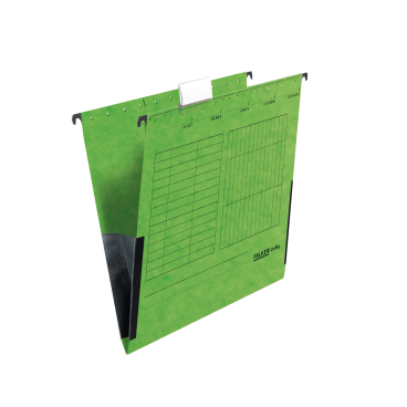 Hängetasche Serie E A4 240g/qm mit Gewebefröschen grün Hängetasche Serie E A4 240g/qm mit Gewebefröschen grün - Bild-Darstellung des Produktes 1