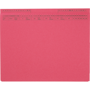 Hängehefter CLASSIC 1417901  rot Hängehefter CLASSIC 1417901  rot - Bild-Darstellung des Produktes 1