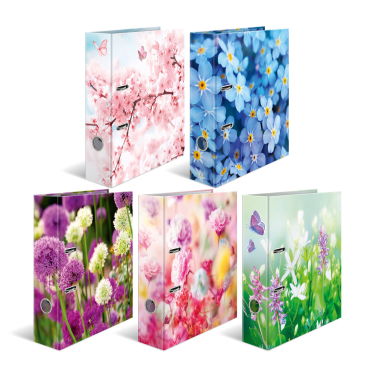 Motivordner Flowers - A4 70 mm sortiert. Motivordner Flowers - A4 70 mm sortiert. - Bild-Darstellung des Produktes 1