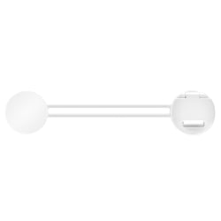reer GmbH reer Multi-Sicherung, weiß, Kindersicherung für kindersicheres Verschließen von Schränken und Schubladen, 1 Packung = 1 Stück inkl. Klebeband 72030