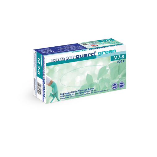 Semperguard® green Einmalhandschuhe, Nitril, Großpackung