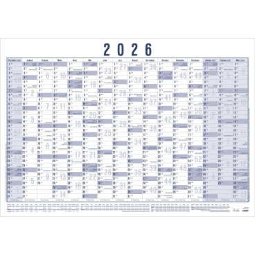 Plakatkalender 918 100x70cm 16 Monate VE=5 Stück gerollt 2026 Plakatkalender 918 100x70cm 16 Monate VE=5 Stück gerollt 2026 - Bild-Darstellung des Produktes 1