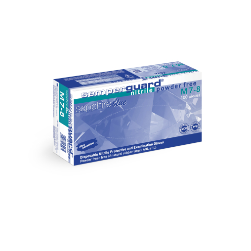 Semperguard® Einmalhandschuhe Sapphire blue