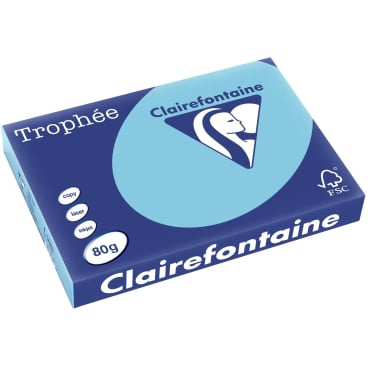 Kopierpapier Trophee A3 80g/qm VE=500 Blatt blau Kopierpapier Trophee A3 80g/qm VE=500 Blatt blau - Bild-Darstellung des Produktes 1