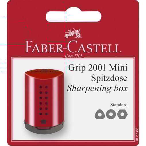 Faber-Castell Grip 2001 Mini Einfachspitzdose
