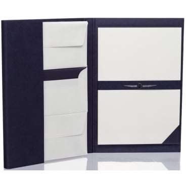 Paper Royal Briefpapiermappe - blau 25/25 A4/DL weiß gerippt. Paper Royal Briefpapiermappe - blau 25/25 A4/DL weiß gerippt. - Bild-Darstellung des Produktes 1
