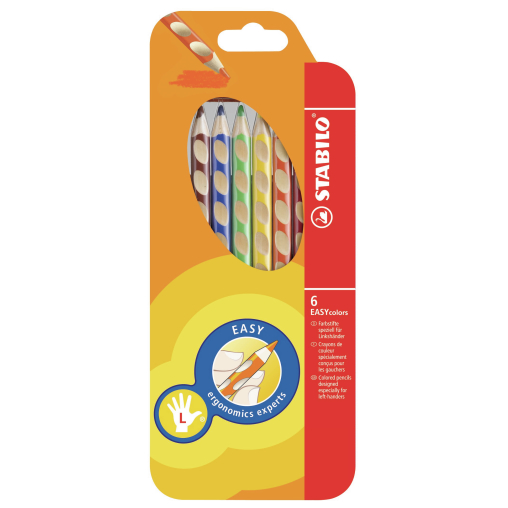 STABILO® Easycolors Buntstift, für Linkshänder