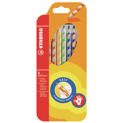 STABILO® Easycolors Buntstift, für Rechtshänder