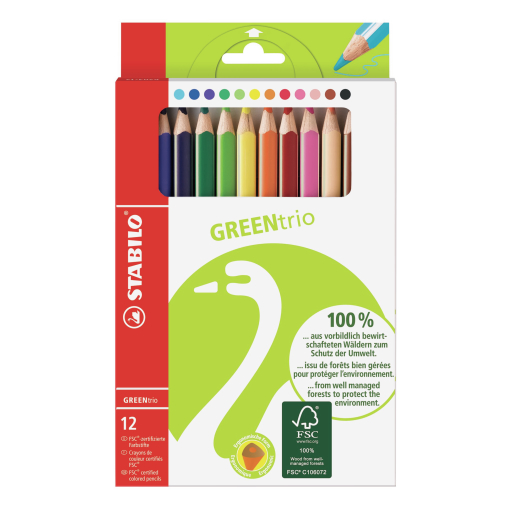STABILO® Greentrio Buntstifte