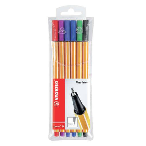 STABILO® point 88 Tintenfeinschreiber, bunt