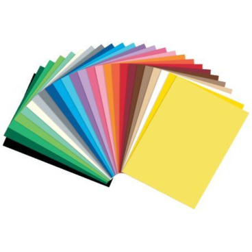 Fotokarton - A4 25 Farben sortiert 50 Blatt. Fotokarton - A4 25 Farben sortiert 50 Blatt. - Bild-Darstellung des Produktes 1