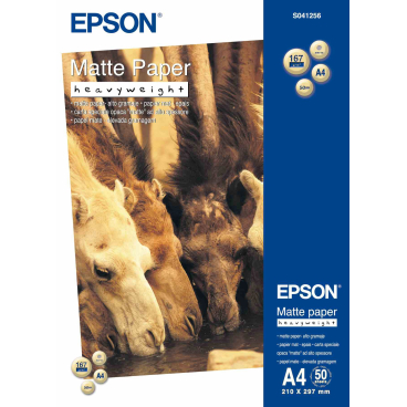 Inkjet-Papier Matt-Heavyweight A4 167g/qm beschichtet VE=50 Blatt Inkjet-Papier Matt-Heavyweight A4 167g/qm beschichtet VE=50 Blatt - Bild-Darstellung des Produktes 1