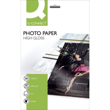 Inkjet-Photopapiere - A4 hochglänzend 260 g/qm 20 Blatt. Inkjet-Photopapiere - A4 hochglänzend 260 g/qm 20 Blatt. - Bild-Darstellung des Produktes 1