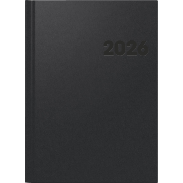 Buchkalender 781 21x29,7cm 1 Woche/2 Seiten schwarz 2026 Buchkalender 781 21x29,7cm 1 Woche/2 Seiten schwarz 2026 - Bild-Darstellung des Produktes 1