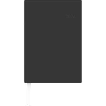 Wochenbuch 766 14,6x21cm 1 Woche/2 Seiten schwarz 2026 Wochenbuch 766 14,6x21cm 1 Woche/2 Seiten schwarz 2026 - Bild-Darstellung des Produktes 1