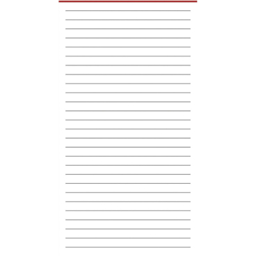 Ersatzeinlage -Kompakt- - A6 Notizpapier liniert 50 Blatt. Ersatzeinlage -Kompakt- - A6 Notizpapier liniert 50 Blatt. - Bild-Darstellung des Produktes 1
