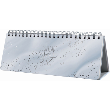 Wochenplaner Jolie (EN) undatiert Glittery Joy  1/2A4quer 124 Seiten100g Wochenplaner Jolie (EN) undatiert Glittery Joy  1/2A4quer 124 Seiten100g - Bild-Darstellung des Produktes 1