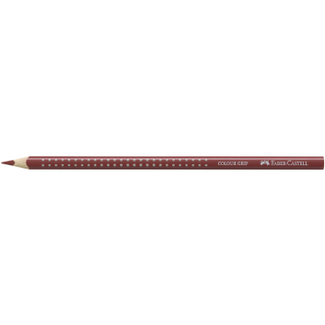 Faber-Castell Colour Grip Buntstifte 1 Packung = 12 Stück, indischrot - Bild-Darstellung des Produktes 1