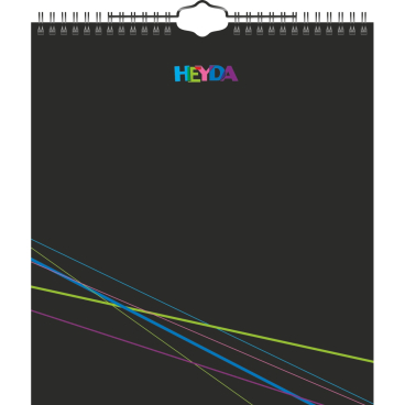 Kreativkalender 21,5x24cm schwarz Kreativkalender 21,5x24cm schwarz - Bild-Darstellung des Produktes 1
