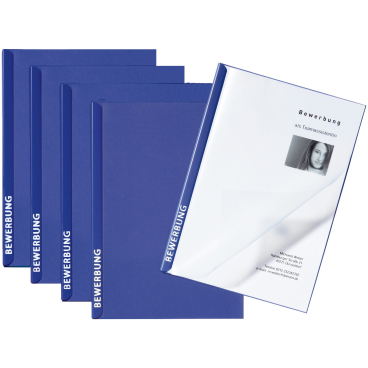 Bewerbungsset Score 2-teilig 3er Set (Deckel+Schienen) blau Bewerbungsset Score 2-teilig 3er Set (Deckel+Schienen) blau - Bild-Darstellung des Produktes 1