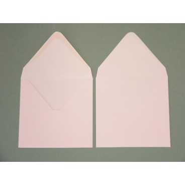 Briefumschläge 160x160mm 120g/qm gummiert VE=100 Stück zartrosa Briefumschläge 160x160mm 120g/qm gummiert VE=100 Stück zartrosa - Bild-Darstellung des Produktes 1