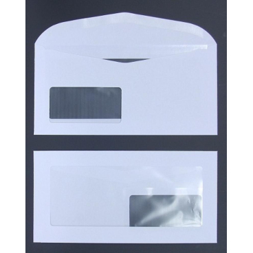 Werbefensterhüllen DIN C6/5 100g/qm gummiert Sonderfenster VE=500 Stück Werbefensterhüllen DIN C6/5 100g/qm gummiert Sonderfenster VE=500 Stück - Bild-Darstellung des Produktes 1