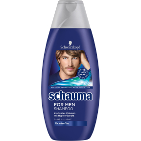 Schauma For Men Shampoo – 2 X 400 Ml, Mit Hopfen, Vegan & Silikonfrei