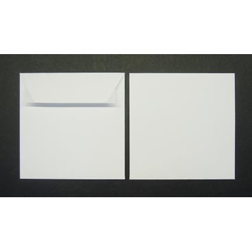 Briefumschläge 150x150mm 120g/qm haftklebend VE=100 Stück weiß Briefumschläge 150x150mm 120g/qm haftklebend VE=100 Stück weiß - Bild-Darstellung des Produktes 1