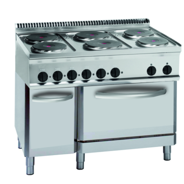 KBS Elektro-Herd 6 Platten Umluft-Elektro-Backofen 400 Volt - Bild-Darstellung des Produktes 1