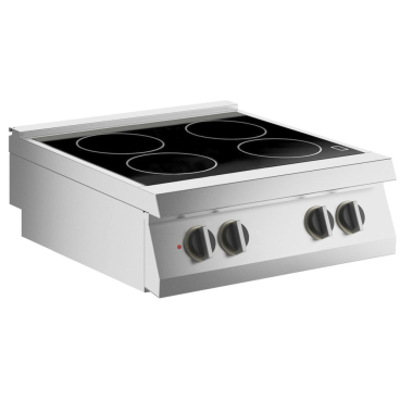 KBS Elektro-Glaskeramikherd 10kW Auftischgerät 10kW, 4 Heizzonen, offener Unterbau - Bild-Darstellung des Produktes 1