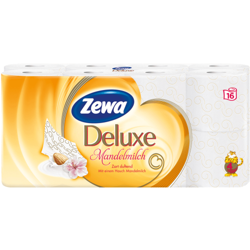 Zewa Deluxe Mandelmilch Toilettenpapier