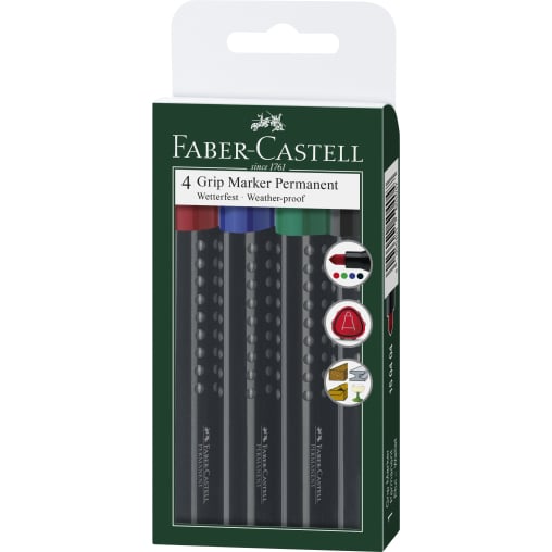 Faber-Castell Grip Permanentmarker