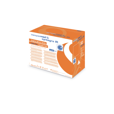 Sempermed® syntegra IR Einmalhandschuhe, creme 1 Packung = 50 Paar, Größe S (7) - Bild-Darstellung des Produktes 1
