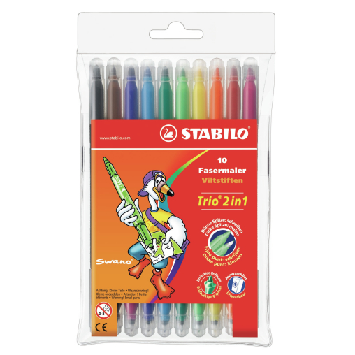 STABILO® Trio 2in1 Fasermaler