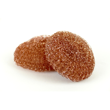 Rezi 2er Kupferspirale Profi, ca.Ø 8,5 cm, Ideal für die kratzfreie Scheuerreiniung, 100% Kupfer 1 Karton = 150 Packungen à 2 Kupferwaschl, ca. Ø 8,5 cm - Bild-Darstellung des Produktes 1