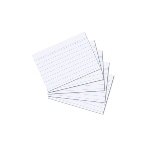 Herlitz Karteikarte, liniert